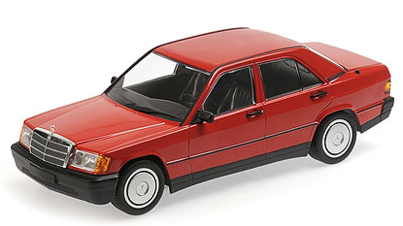 Mercedes Benz W201 190E 1982 rot 1:18 Mercedes Benz W201 190E 1982 rot 1:18